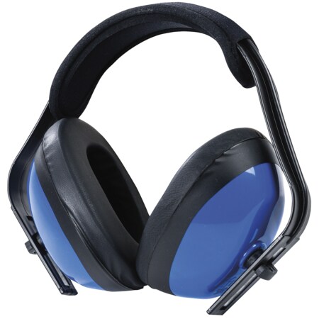 Over-the-Head Ear Muffs, 25 DB, H225, Blue